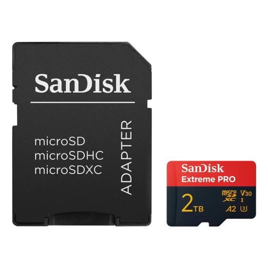 SanDisk Extreme PRO 2 To MicroSDXC UHS-I Classe 10