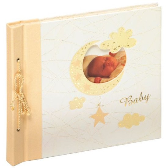 Walther Design Bambini album photo et protège-page Beige, Crème 60 feuilles