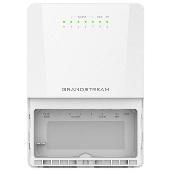 Grandstream Networks GWN7710R commutateur réseau Géré L2 Gigabit Ethernet (10/100/1000) Connexion Ethernet POE Blanc