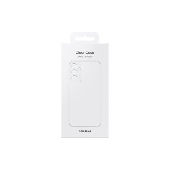 Samsung EF-QA156CTEGWW coque de protection pour téléphones portables 16,5 cm (6.5") Housse Transparent