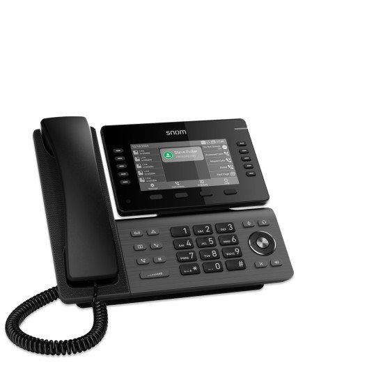 Snom D815W téléphone fixe Noir TFT Wifi