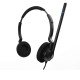 V7 Micro-casque filaire binaural QD pour centre d'appels