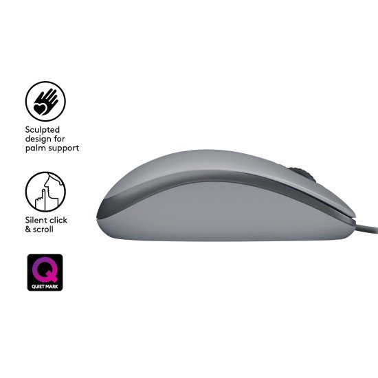 Logitech M110 souris USB Optique 1000 DPI