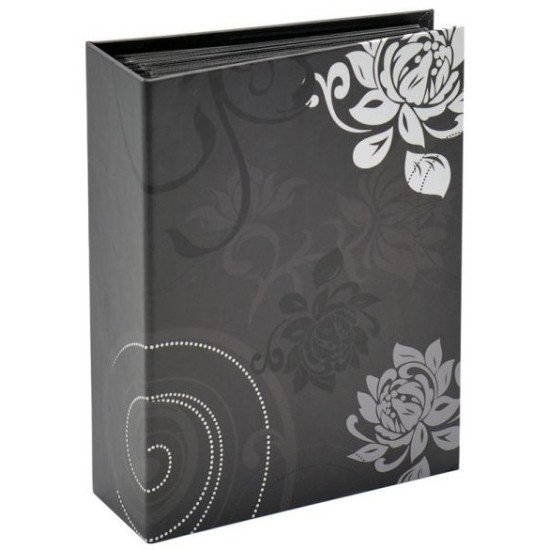 Walther Design Grindy album photo et protège-page Noir, Gris 100 feuilles 10 x 15