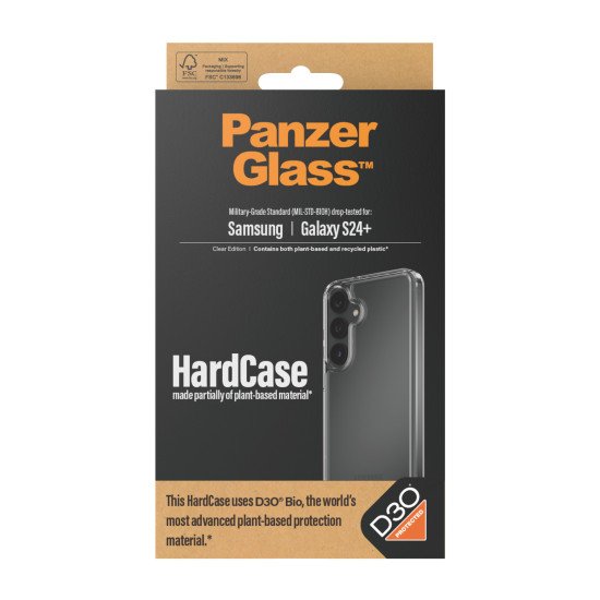 PanzerGlass Hardcase with D3O Transparent coque de protection pour téléphones portables Housse