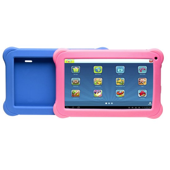 Denver TAQ-10383KBLUE/PINK 16 Go 25,6 cm (10.1") 1 Go Wi-Fi 4 (802.11n) Android 8.1 Go edition Noir, Bleu, Rose