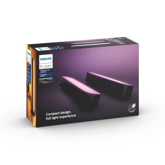 Philips Hue White and Color ambiance Hue Play pack x2