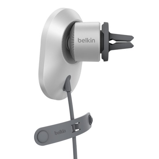 Belkin BoostCharge Pro Smartphone Argent, Blanc USB Recharge sans fil Charge rapide Auto