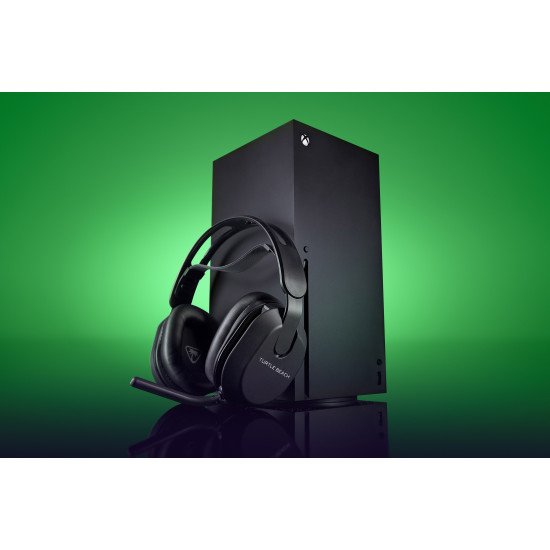 Turtle Beach Casque gaming sans fil Stealth 500 officiel pour Xbox Series X|S, Xbox One et fonctionne via Bluetooth avec les PC, la Switch et mobile - 40 heures de batterie, coussinets en mousse à mémoire de forme et microphone désactivable par basculemen