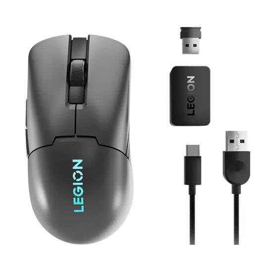 Lenovo M600s souris Ambidextre RF Wireless + Bluetooth + USB Type-C Optique 19000 DPI