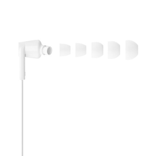 Belkin SoundForm Casque Avec fil Ecouteurs Musique/Quotidien USB Type-C Blanc