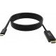 Vision TC 2MUSBCDP8K/BL câble DisplayPort 2 m USB Type-C Noir