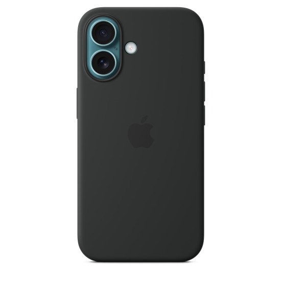 Apple Coque en silicone avec MagSafe pour iPhone 16 - Noir