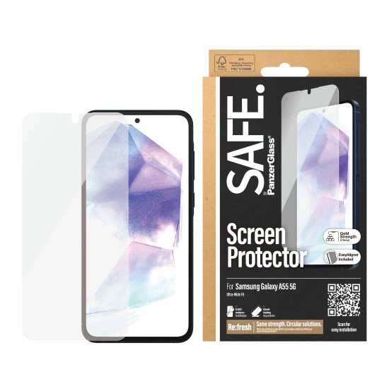 PanzerGlass SAFE95687 écran et protection arrière de téléphones portables Protection d'écran transparent Samsung 1 pièce(s)