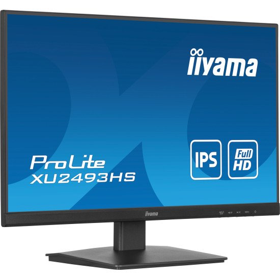 iiyama ProLite XU2493HS-B6 écran PC 60,5 cm (23.8") 1920 x 1080 pixels Full HD LED Noir