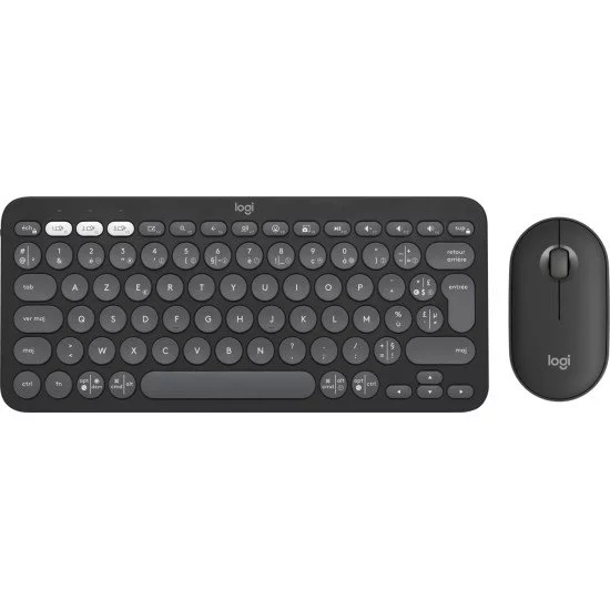 DE Layout Clavier Souris Sans Fil Bluetooth Clavier avec Souris