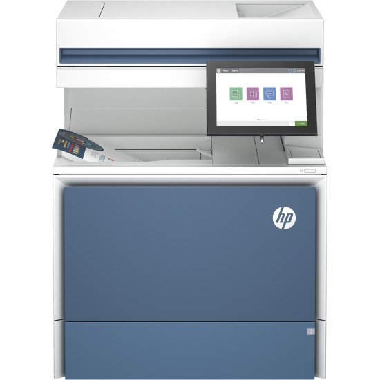 HP Color LaserJet Enterprise Imprimante multifonction 6800dn, Impression, copie, numérisation, télécopie (en option), Chargeur automatique de documents; Bacs haute capacité en option; Écran tactile; Cartouche TerraJet