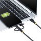 StarTech.com Câble de Charge USB de 1m Robuste, USB vers Lightning/Micro-USB/USB-C, Certifié Apple MFi, Gaine en Aramide, Cordon de Charge USB Universel 3-en-1 pour iPhone/iPad/Android