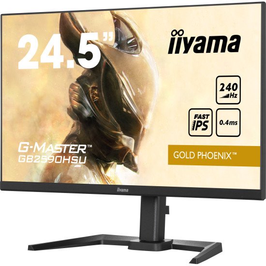 iiyama G-MASTER GB2590HSU-B5 écran PC 62,2 cm (24.5") 1920 x 1080 pixels Full HD LCD Noir