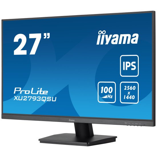 iiyama ProLite XU2793QSU-B7 LED display 68,6 cm (27") 2560 x 1440 pixels Wide Quad HD Noir