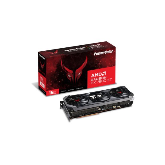 PowerColor RX 7800 XT 16G-E/OC AMD Radeon RX 7800 XT 16 Go GDDR6