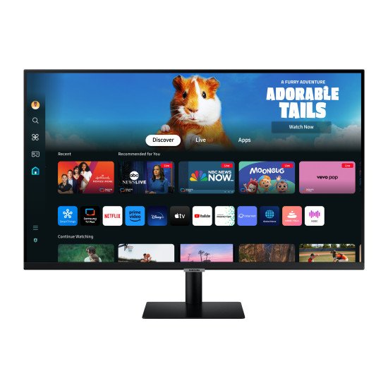 Samsung Smart Monitor M5 M50D écran PC 68,6 cm (27") 1920 x 1080 pixels Full HD LED Noir