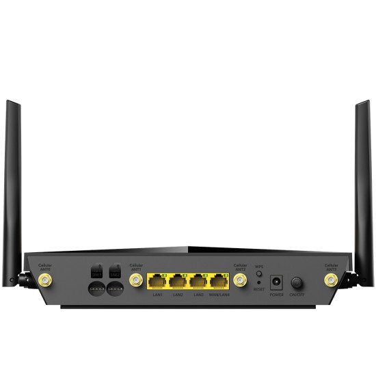 Cudy P5 routeur sans fil Gigabit Ethernet Bi-bande (2,4 GHz / 5 GHz) 5G Noir