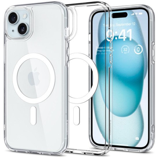 Spigen ACS06802 coque de protection pour téléphones portables 15,5 cm (6.1") Housse Transparent, Blanc