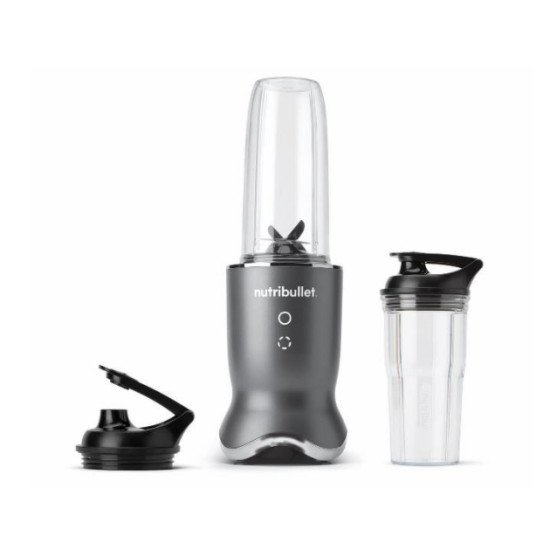 NutriBullet NB1206DGCC blender 900 L Mélangeur de table 1200 W Noir, Transparent