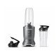 NutriBullet NB1206DGCC blender 900 L Mélangeur de table 1200 W Noir, Transparent