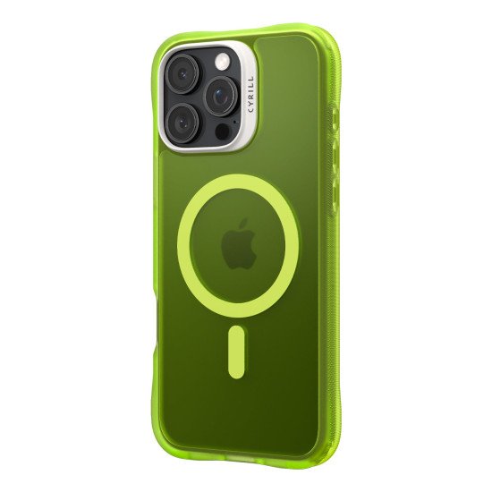 CYRILL UltraSheer Mag coque de protection pour téléphones portables 17,5 cm (6.9") Housse Citron vert