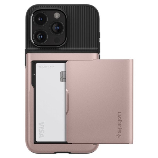 Spigen ACS06729 coque de protection pour téléphones portables 15,5 cm (6.1") Housse Or rose