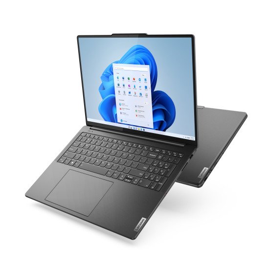 Lenovo Yoga Pro 9 16IRP8 Intel® Core™ i9 i9-13905H Ordinateur portable 40,6 cm (16") 3.2K 64 Go LPDDR5x-SDRAM 1 To SSD NVIDIA GeForce RTX 4070 Wi-Fi 6E (802.11ax) Windows 11 Home Gris