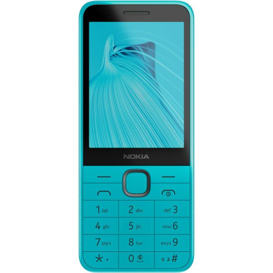 Nokia 235 4G (2024) 7,11 cm (2.8") Bleu Téléphone numérique