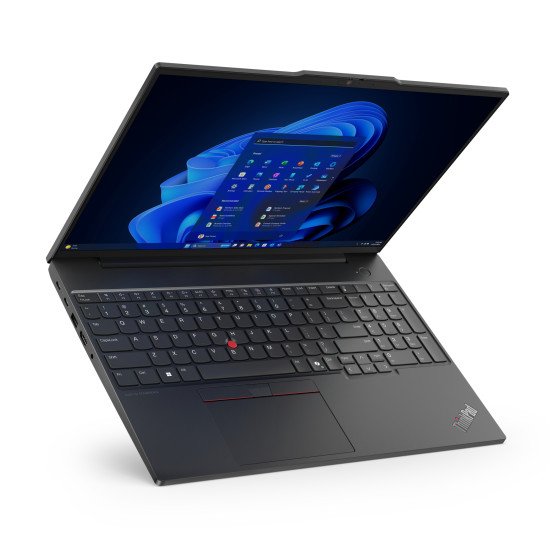 Lenovo ThinkPad E16 Intel Core Ultra 7 155H Ordinateur portable 40,6 cm (16") WUXGA 16 Go DDR5-SDRAM 512 Go SSD Wi-Fi 6E (802.11ax) Windows 11 Pro Noir