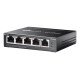 TP-Link Omada ES205G Géré Gigabit Ethernet (10/100/1000) Connexion Ethernet POE Noir