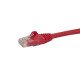 StarTech.com Câble réseau Ethernet RJ45 Cat6 de 30,48 m - Rouge