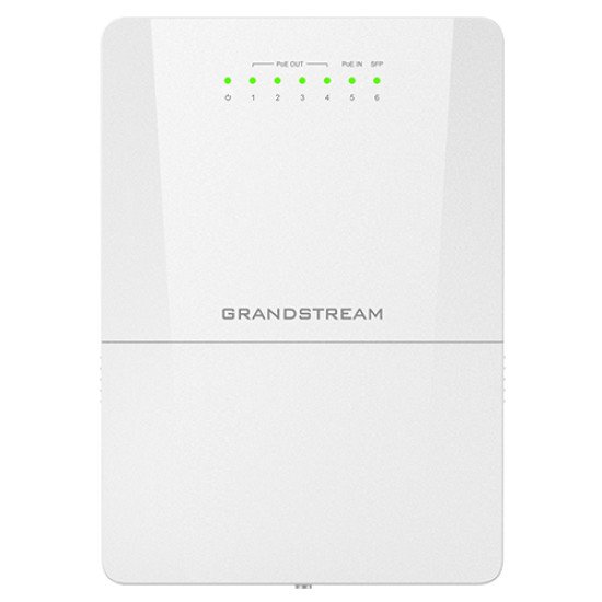 Grandstream Networks GWN7710R commutateur réseau Géré L2 Gigabit Ethernet (10/100/1000) Connexion Ethernet POE Blanc