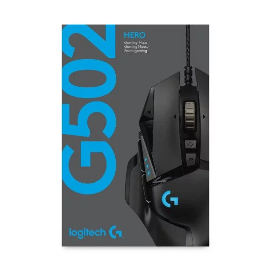 Logitech G G502 Hero souris Droitier USB Type-A Optique (910-005470)
