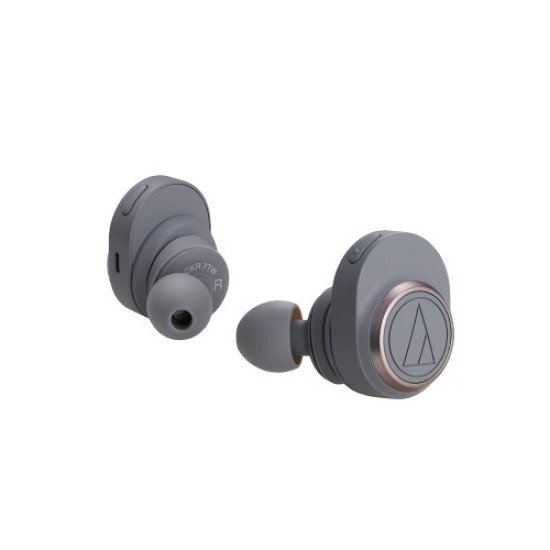 Audio-Technica ATH-CKR7TW Casque Sans fil Ecouteurs Appels/Musique Micro-USB Bluetooth Gris