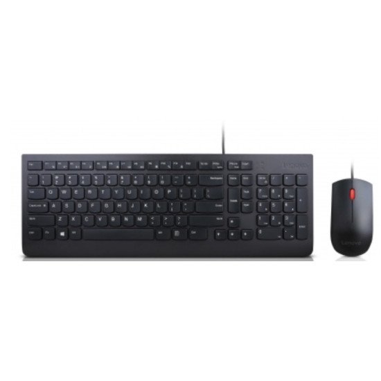 Lenovo 4X30L79909 clavier Souris incluse USB QWERTZ Polonais Noir