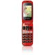 Emporia ONE 6,1 cm (2.4") 80 g Noir, Rouge Téléphone pour seniors