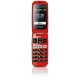 Emporia ONE 6,1 cm (2.4") 80 g Noir, Rouge Téléphone pour seniors