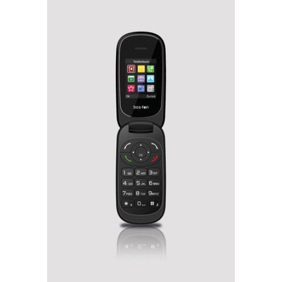 Beafon C220 4,5 cm (1.77") 82 g Noir Téléphone d'entrée de gamme