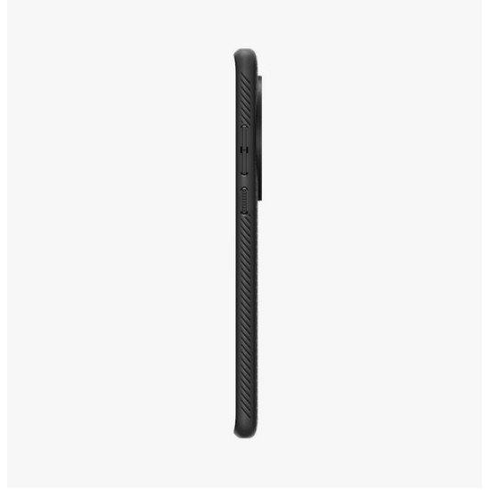 Spigen OnePlus 12 Liquid Air Matte Black coque de protection pour téléphones portables 17,3 cm (6.82") Housse Noir