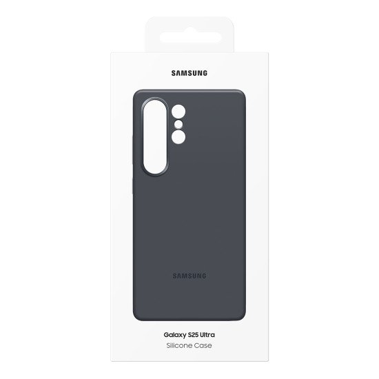 Samsung Coque en silicone pour Galaxy S25 Ultra