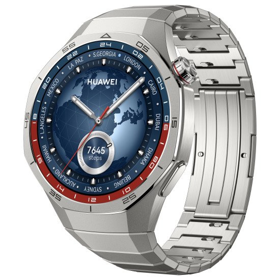 Huawei WATCH GT5 Pro 46mm 3,63 cm (1.43") AMOLED Numérique 466 x 466 pixels Titane GPS (satellite)