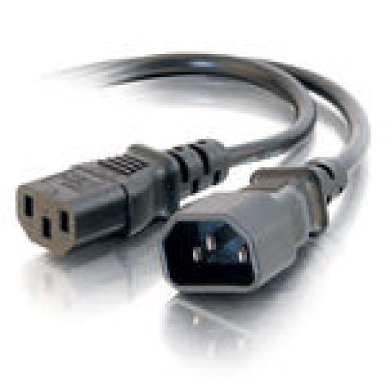 C2G 1.8m 14 AWG Noir 1,8 m