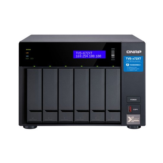 QNAP TVS-672XT Ethernet/LAN NAS