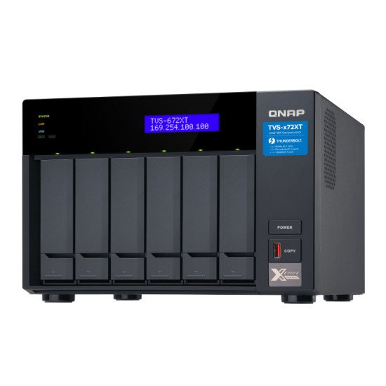 QNAP TVS-672XT Ethernet/LAN NAS